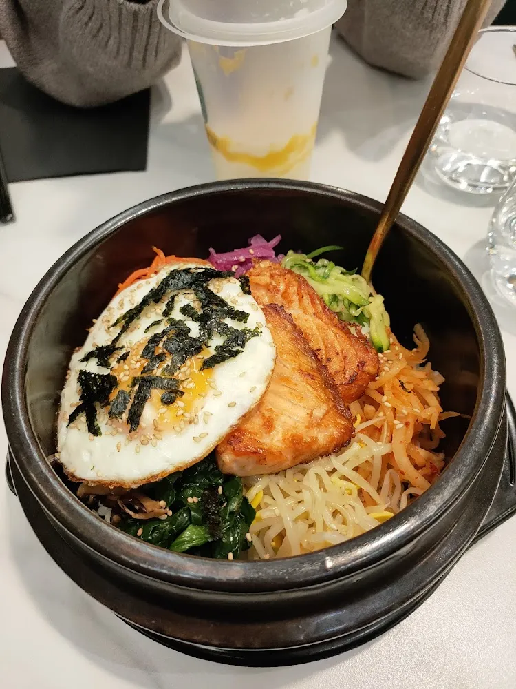 Bibimbap Saumon Grillé