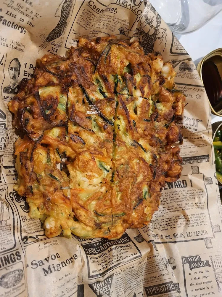 Galette Coréenne Aux Fruits de Mer